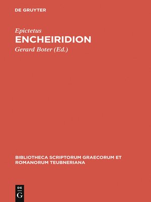 cover image of Encheiridion